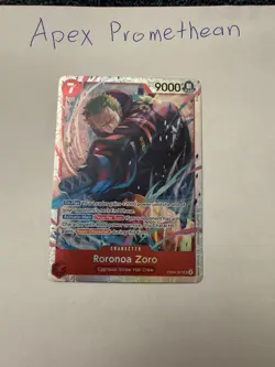 Roronoa Zoro EB04-007 SR OP15-EB04 English One Piece Card NM - Image 1