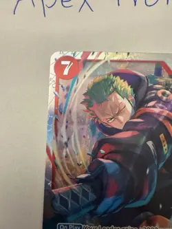 Roronoa Zoro EB04-007 SR OP15-EB04 English One Piece Card NM - Image 2
