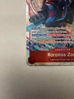 Roronoa Zoro EB04-007 SR OP15-EB04 English One Piece Card NM - Image 3