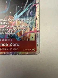 Roronoa Zoro EB04-007 SR OP15-EB04 English One Piece Card NM - Image 4