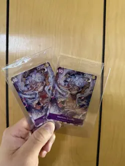 Monkey D. Luffy One Piece Card Game 2 English Standard Cards Collectible Lot - Image 1