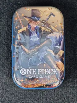 ONE PIECE TCG Card Game MINI TIN Volumn 2 SABO Sealed - Image 1
