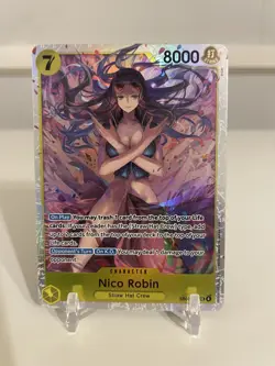 One Piece Nico Robin SR EB03-055 Heroines English NM - Image 1