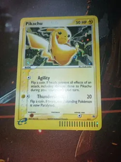 Pokemon Pikachu Black Star Promo 012 E-Reader Holo Card 2003 WOTC NM - Image 1