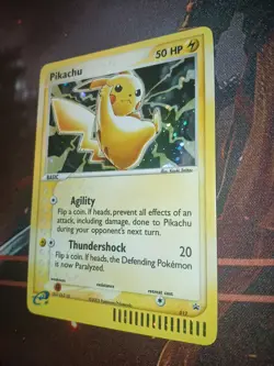 Pokemon Pikachu Black Star Promo 012 E-Reader Holo Card 2003 WOTC NM - Image 3