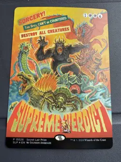 Mtg Secret Lair- Supreme Verdict- FOIL-NM - Image 1