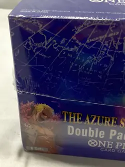 One Piece TCG OP-14 The Azure Sea's Seven Double Pack Set 9 Sealed Display Box - Image 2