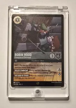 Disney Lorcana: Robin Hood Champion of Sherwood 190/204 Cold Foil - Inklands - Image 1