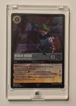 Disney Lorcana: Robin Hood Champion of Sherwood 190/204 Cold Foil - Inklands - Image 2