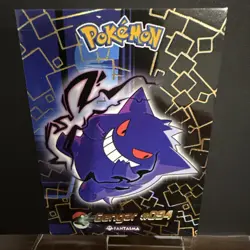 Pokemon Crystal Card Collection Set #094 Gengar Gold Holo Foil Chase - Image 5