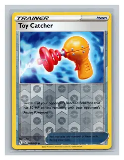 Toy Catcher #163/203 SWSH07: Evolving Skies Pokemon Trading Card TCG 2021 - Image 1