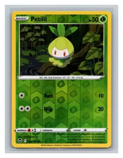 Petilil #009/195 SWSH12: Silver Tempest Pokemon Trading Card TCG Nintendo 2022 - Image 1