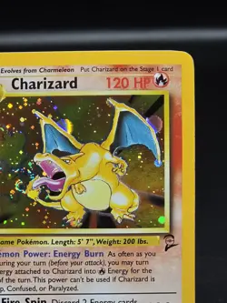 Charizard Base Set 2 Holo LP Swirl (Mouth) 🔥 WOTC Pokemon Card - Image 4