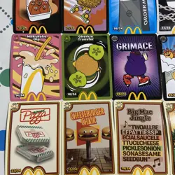 McDonald's Trading Cards 2026 Near Complete Full Set 21 Cards Legendary Holos - Image 3