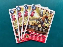 MetalGreymon: Alterous Mode BT5-015 Playset Battle of Omni Digimon Card Game x4 - Image 1