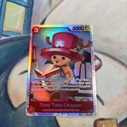 Tony Tony.Chopper OP08-007 SR Foil One Piece Two Legends Card English NM - Image 1