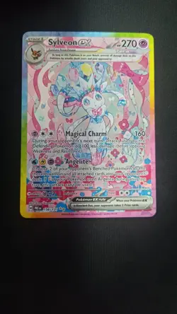 Sylveon Ex 156/131 Prismatic Evolutions Ultra Rare Pokemon TCG Card - Image 1