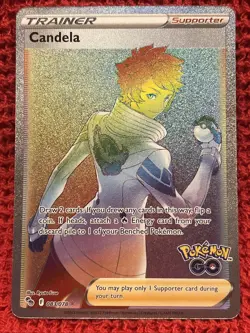 Pokemon Card TCG - Candela 083/078 - Pokemon GO - Rainbow Secret Rare - NM ⭐ - Image 1