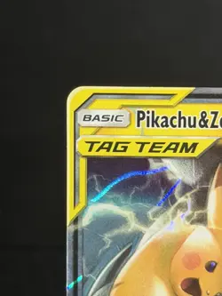 Pokemon Pikachu & Zekrom GX Tag Team Full Art Holo 33/181 2019 HP240 Rare Card - Image 4