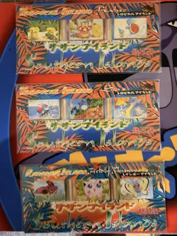 Pokemon Japanese Southern Islands Complete Set Sealed 18 Cards Rainbow/Tropical - Image 5