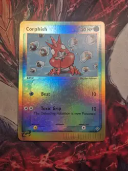 Pokemon TCG Corphish EX Dragon Reverse Holo Card 54/97 LP/MP - Image 1