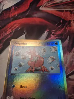 Pokemon TCG Corphish EX Dragon Reverse Holo Card 54/97 LP/MP - Image 2