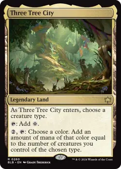 Three Tree City [BLB - 260] - NM [] TCG MTG - Image 1