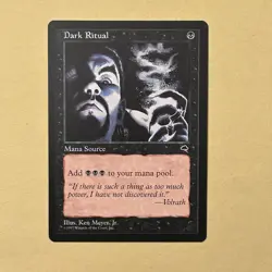 Magic: The Gathering–[Tempest]-[Dark Ritual]-NM (MTG/EDH/TE) - Image 1