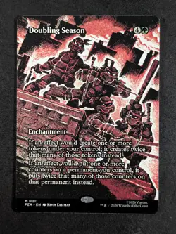 2026 MTG DOUBLING SEASON #0011 TMNT: Source Material Borderless Mythic Rare (B) - Image 1