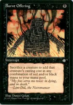 Burnt Offering Ice Age ICE Normal NM - Image 1