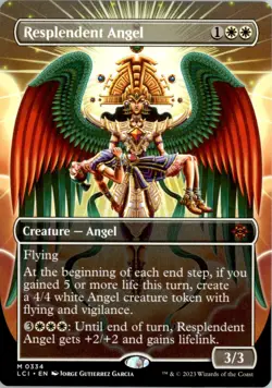 Resplendent Angel (Borderless) The Lost Caverns of Ixalan Magic: NM - Image 1