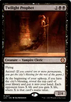 Twilight Prophet Commander: The Lost Caverns of Ixalan Magic: The Gathering NM - Image 1
