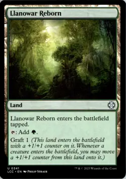 Llanowar Reborn Commander: The Lost Caverns of Ixalan Magic: The Gathering NM - Image 1