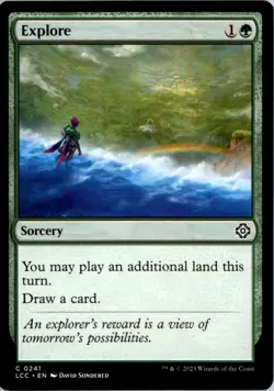 Explore Common Commander: The Lost Caverns of Ixalan Magic: The Gathering NM - Image 1
