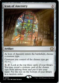 Icon of Ancestry Commander: The Lost Caverns of Ixalan Magic: The Gathering NM - Image 1