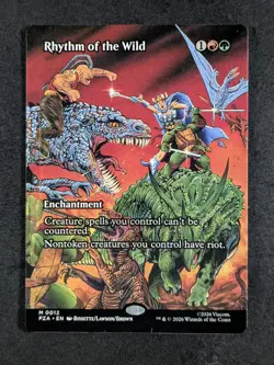 2026 MTG RHYTHM OF THE WILD #0012 TMNT Borderless Mythic Rare (B) - Image 1