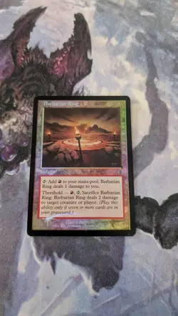 1x FOIL Barbarian Ring, Odyssey (ODY), Magic: the Gathering, MtG - Image 1