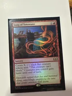 Song of Totentanz - Foil - MTG Wilds of Eldraine - NM - Image 1