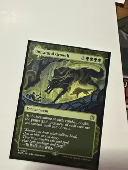 Unnatural Growth [WOT - 62] - NM [Normal] TCG MTG - Image 1
