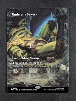 2026 MTG UNDERCITY SEWERS #0020 TMNT: Source Material Borderless Mythic Rare - Image 1