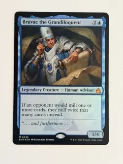 Bruvac, the grandiloquent - Foil - English - MTG RVR - Image 1