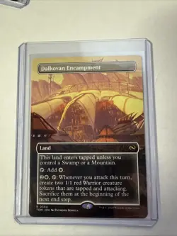 MTG Dalkovan Encampment (Borderless) Tarkir: Dragonstorm Regular - Image 1