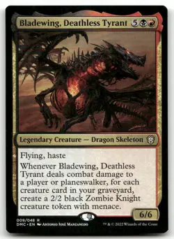 Bladewing, Deathless Tyrant #9 (NM) Dominaria United DMC Magic MTG - Image 1