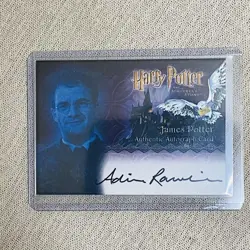 [SC] mc45 Harry Potter And The Philosopher'S Stone James Trading Card Sign - Image 1
