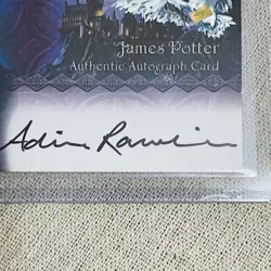 [SC] mc45 Harry Potter And The Philosopher'S Stone James Trading Card Sign - Image 4