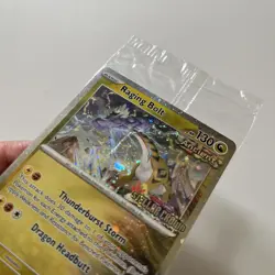 Raging Bolt (Cosmo Holo) 111/142 SEALED PROMO Crease On Plastic Not On Card - Image 2