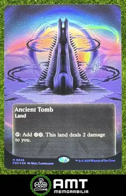 Ancient Tomb MTG Edge of Eternities Stellar Sights Poster Borderless Foil #0046 - Image 1