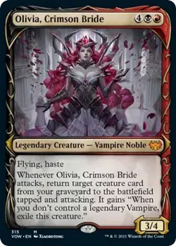Olivia, Crimson Bride (Showcase) [VOW - 315] - NM [Foil] TCG MTG - Image 1
