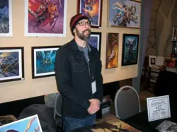 SKETCHED MtG Magic Shadowmoor Steve Prescott Artist Proof _ KNOLLSPINE DRAGON _ - Image 2