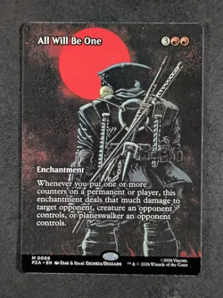 2026 MTG ALL WILL BE ONE #0008 TMNT: Source Material Borderless Mythic Rare - Image 1